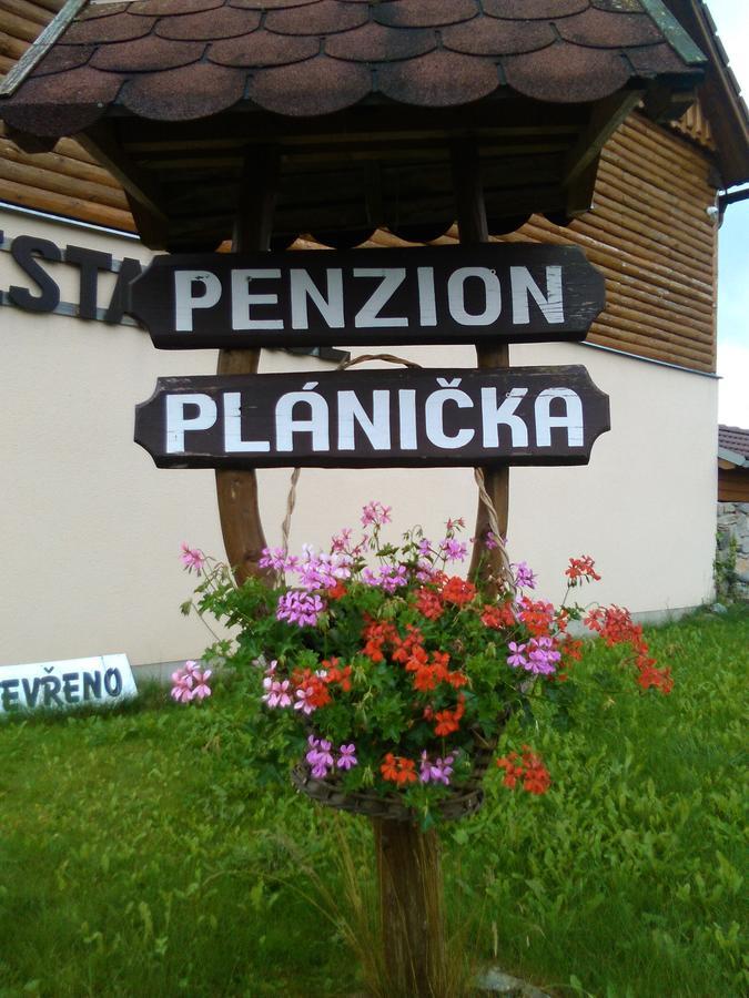 Penzion Planicka Černá v Pošumaví Esterno foto